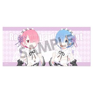 Re:Zero -Starting Life in Another World- Microfiber Sports Towel Rem & Ram Maid Ver. (Anime Toy)