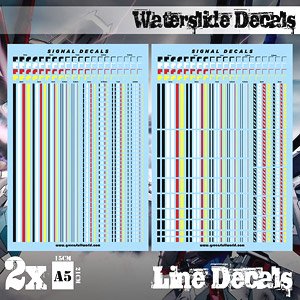 Waterslide Decals - Lines (Decal)