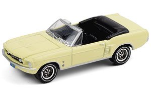 1967 Ford Mustang Convertible High Country Special - Aspen Gold (ミニカー)