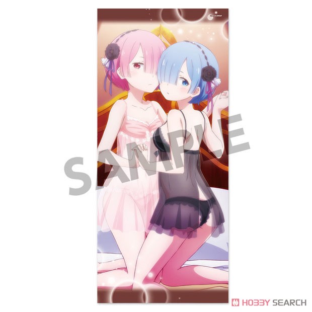 Re:Zero -Starting Life in Another World- Microfiber Sports Towel Rem & Ram Camisole Ver. (Anime Toy) Item picture1