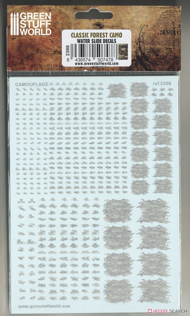 Waterslide Decals - Classic Forest Camo (Decal) Item picture1