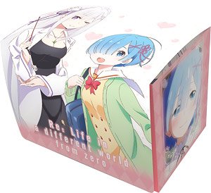 Character Deck Case Max Neo Re:Zero -Starting Life in Another World- [Emilia & Rem] (Card Supplies)
