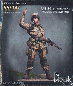 U.S第101空挺師団トンプソン ガンナー、1944(I) (プラモデル)