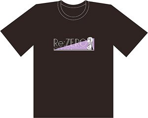 [Re:Zero -Starting Life in Another World-] T-Shirt Emilia (Anime Toy)