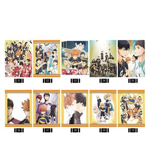 Haikyu!! To The Top Miniature Canvas Key Ring Vol.1 (Set of 10) (Anime Toy)