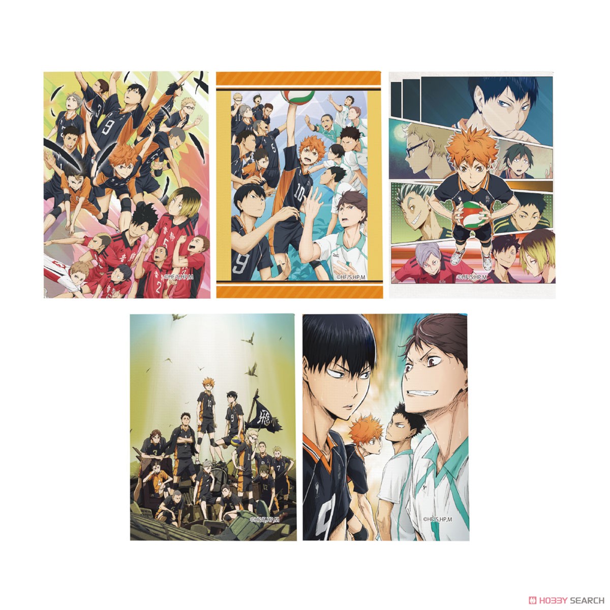 Haikyu!! To The Top Miniature Canvas Key Ring Vol.1 (Set of 10) (Anime Toy) Item picture2