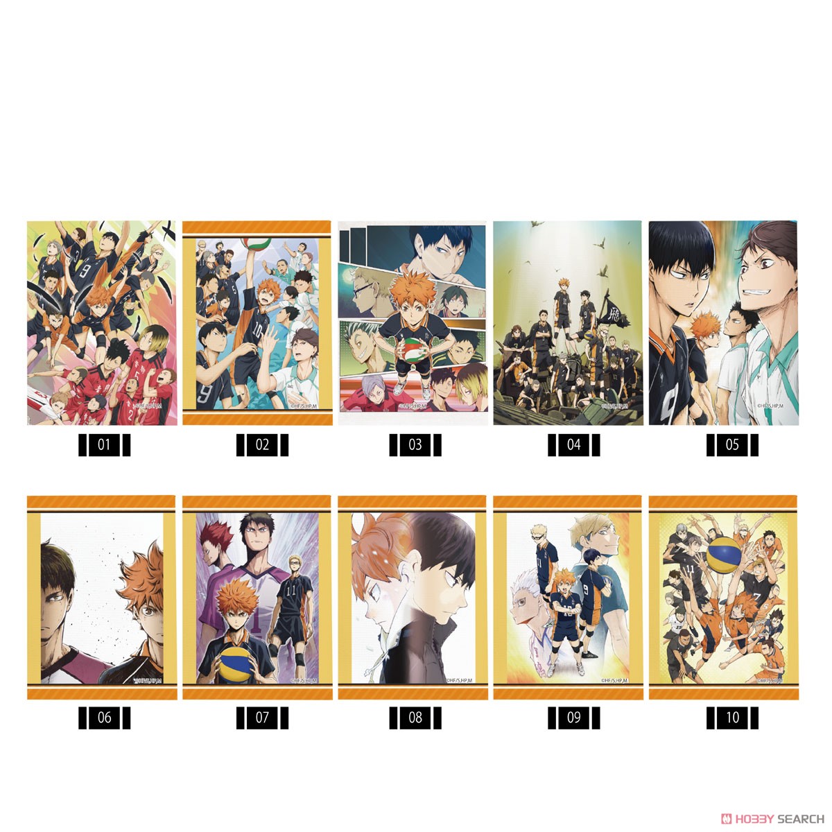 Haikyu!! To The Top Miniature Canvas Key Ring Vol.1 (Set of 10) (Anime Toy) Item picture4