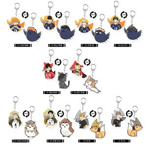 Haikyu!! To The Top Moving Acrylic Key Ring Vol.1 (Set of 10) (Anime Toy)