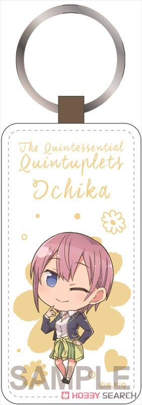 The Quintessential Quintuplets Petithime Leather Key Ring Ichika (Anime Toy) Item picture2