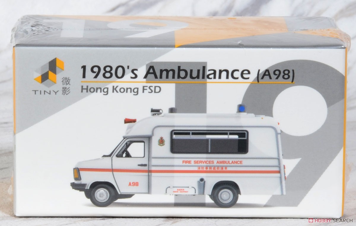 Tiny City No.19 フォード 1980`s 救急車 (A98) (ミニカー) パッケージ1
