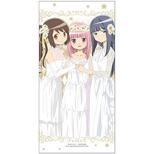 Puella Magi Madoka Magica Side Story: Magia Record Iroha & Yachiyo & Tsuruno 120cm Big Towel (Anime Toy)