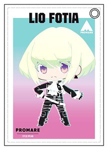 Promare Synthetic Leather Pass Case Puni-Chara Lio Fotia (Anime Toy)