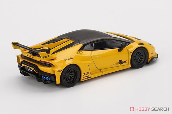 LB Works Lamborghini Huracan GT Giallo Auge (Yellow) (LHD) USA Limited Edition (Diecast Car) Item picture3
