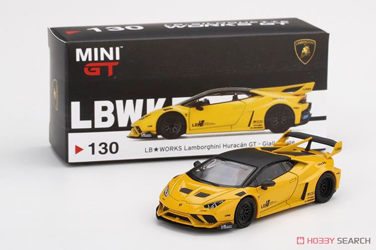 LB Works Lamborghini Huracan GT Giallo Auge (Yellow) (LHD) USA Limited Edition (Diecast Car) Item picture4