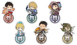 Fire Force Trading Acrylic Stand RPG Ver. (Set of 6) (Anime Toy)
