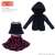 Girls Holiday Set 2020 (Black x Red) (Fashion Doll) Item picture2