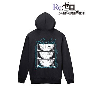Re:Zero -Starting Life in Another World- Rem Back Print Zip Parka Mens S (Anime Toy)