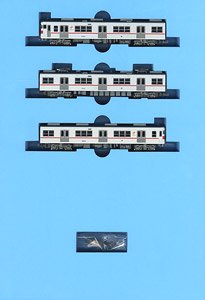 山陽電鉄 3100系 アルミ車+鋼製車 新シンボル 3両セット (3両セット) (鉄道模型)