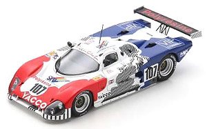 Spice SE 88C No.107 24H Le Mans 1988 J-L.Ricci C.Ballot-Lena J-C.Andruet (ミニカー)