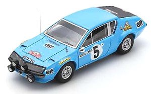 Alpine A310 No.5 Monte Carlo Rally 1975 Jean-Luc Therier Michel Vial (ミニカー)