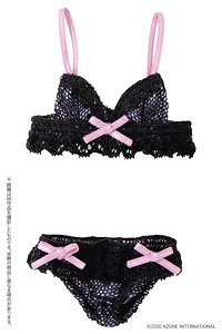 PNM Premiere Bra & Shorts Set (Night Black) (Fashion Doll)