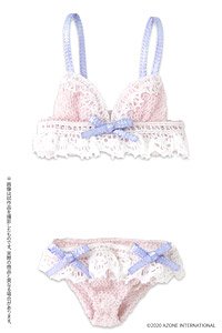 PNM Premiere Bra & Shorts Set (Powder Pink) (Fashion Doll)