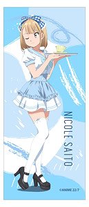[22/7] Face Towel Nicole Saito Diner Ver. (Anime Toy)
