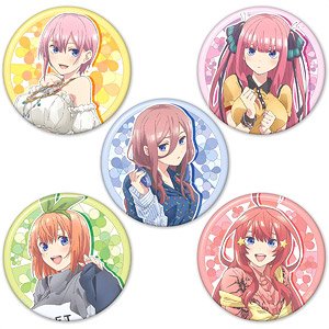 五等分の花嫁 トレーディング缶バッジ vol.2 (5個セット) (キャラクターグッズ)