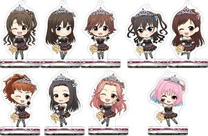 The Idolm@ster Cinderella Girls Stand Up!! Key Holder (Set of 9) (Anime Toy)