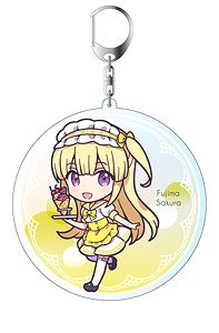 [22/7] Big Key Ring Sakura Fujima Diner Deformation Ver. (Anime Toy)