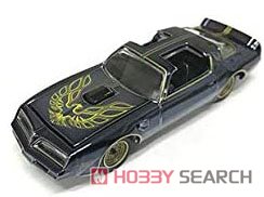 Smokey and the Bandit (1977) - 1977 Pontiac Trans Am Chrome Black (Diecast Car) Item picture1