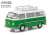 1977 VW Type 2 Bus w/Roofrack Green (Diecast Car) Item picture1