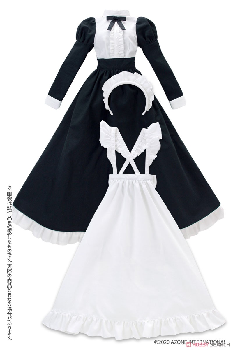 AZO2 Classical Maid Set (Black) (Fashion Doll) Item picture1