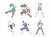 My Hero Academia Sticker/Denki kaminari (Silhouette) (Anime Toy) Other picture1