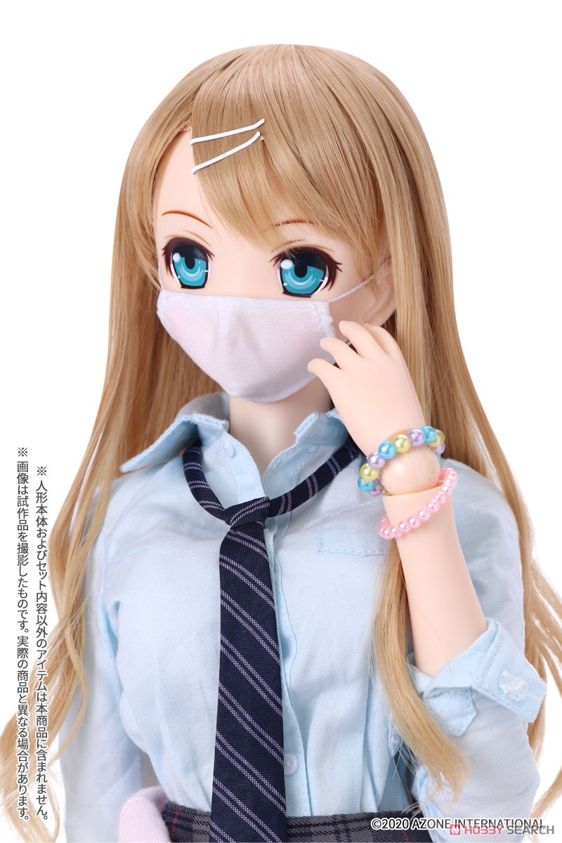 50 Mask (3D Type) (White) (Fashion Doll) Other picture2