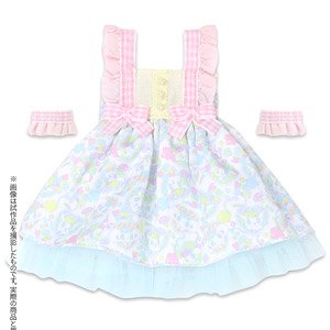 Kinoko Planet x Peropero Sparkles [Pop`n One-piece] Set (Pink x Yellow) (Fashion Doll)