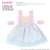 Kinoko Planet x Peropero Sparkles [Pop`n One-piece] Set (Pink x Yellow) (Fashion Doll) Item picture2