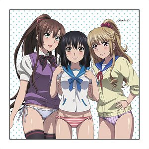 Strike the Blood IV Microfiber Yukina Himeragi & Asagi Aiba & Sayaka Kirasaka (Anime Toy)