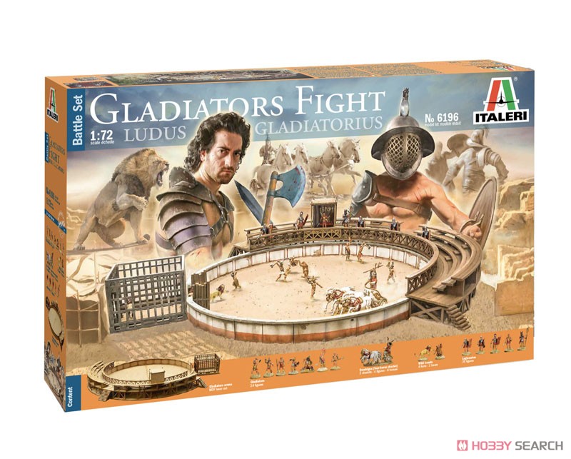 Gladiators Fight - Battle Set (Plastic model) Package1