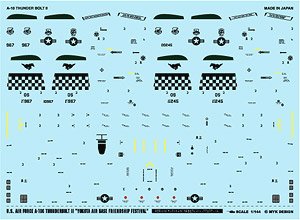 U.S. Air Force A-10C Thunderbolt II `Yokota Air Base Friendship Festival` (Decal)