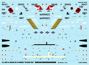 U.S. Navy & Marine OV-10 Bronco `Vietnam War` (Decal)