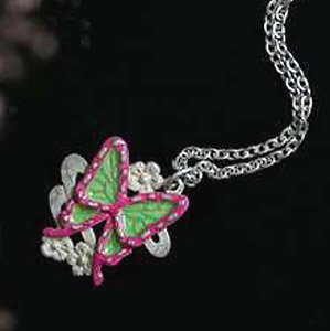 Demon Slayer: Kimetsu no Yaiba Necklace Kanao Tsuyuri (Anime Toy)