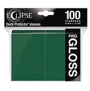 Ultra PRO Accessories: Eclipse Gloss Sleeves Standard Size Forest Green (Card Supplies)