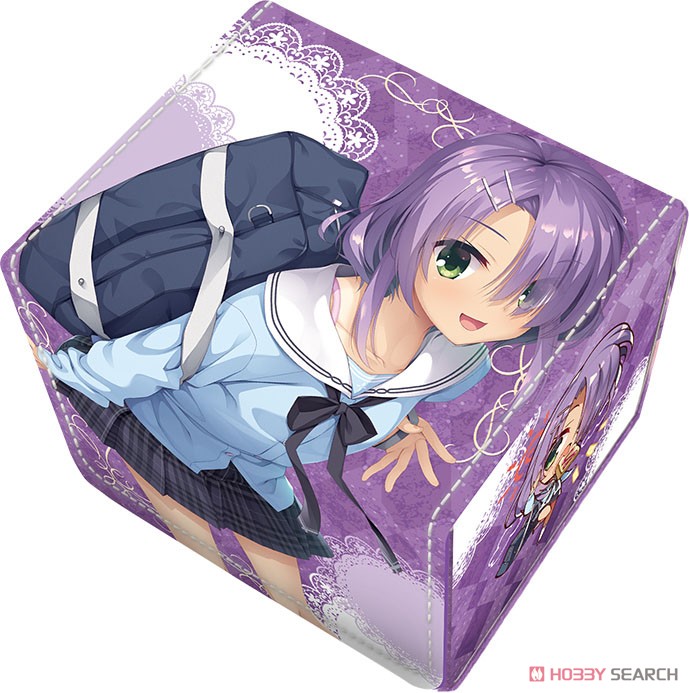 Synthetic Leather Deck Case Cafe Stella to Shinigami no Chou [Mei Hiuchidani] (Card Supplies) Item picture1
