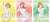 Love Live! Clear File (Set of 3 Sheets) [1st Graders] (Anime Toy) Item picture7