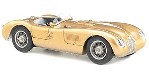 ジャガー C-Type 1952 CMC 25周年記念 ゴールド (ミニカー)