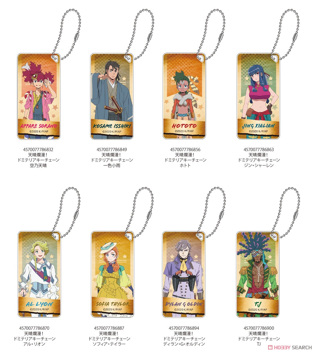 Appare-Ranman! Domiterior Key Chain Appare Sorano (Anime Toy) Other picture1