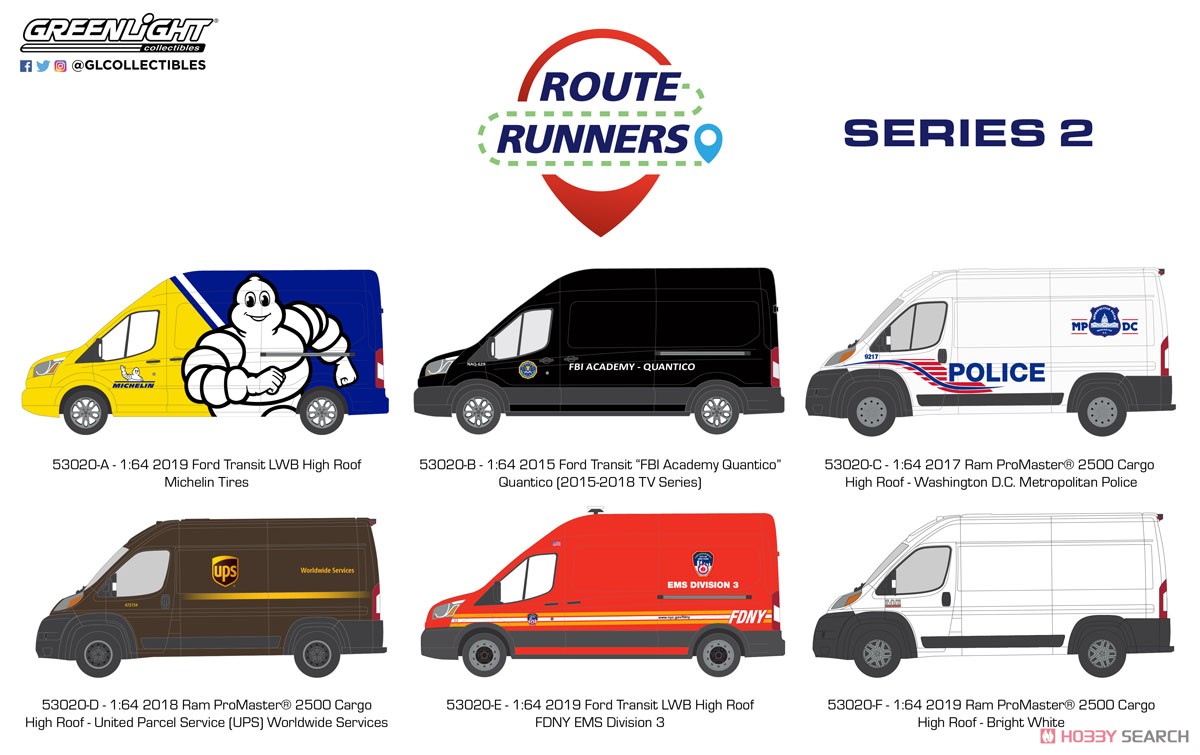 Route Runners Series 2 (ミニカー) その他の画像1