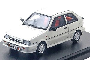 Nissan March Turbo (1985) White (Diecast Car)