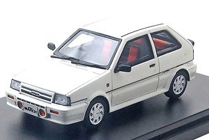 NISSAN MARCH TURBO (1985) ホワイト (ミニカー)